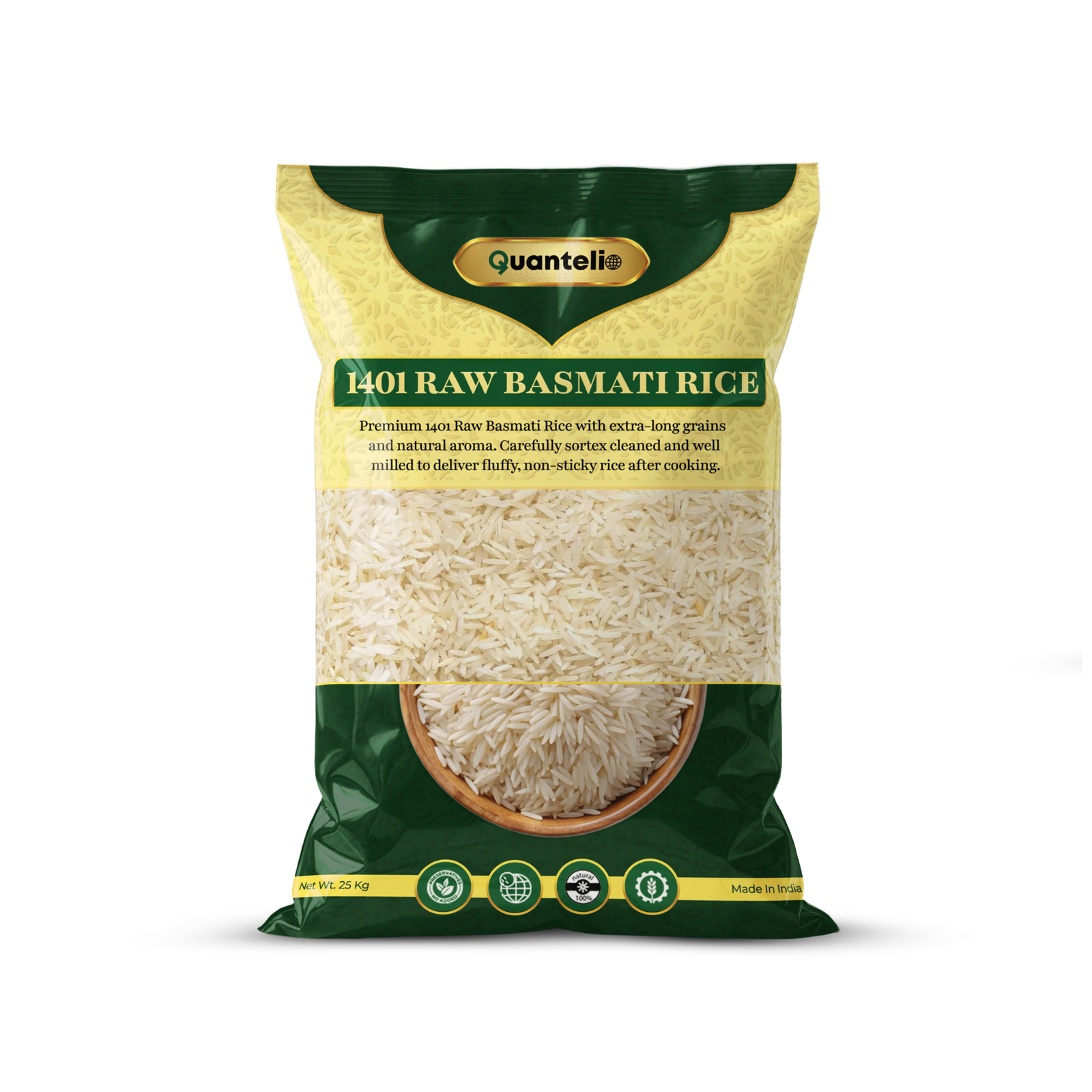 1401 Raw Basmati Rice